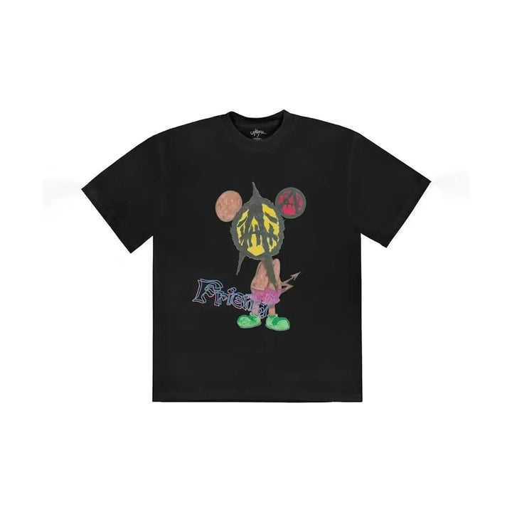 Travis Scott Utopia x St Michael 2B Tee Black