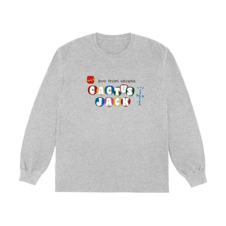 Travis Scott x McDonald's Cactus Jack "Live from Utopia" long-sleeve shirt