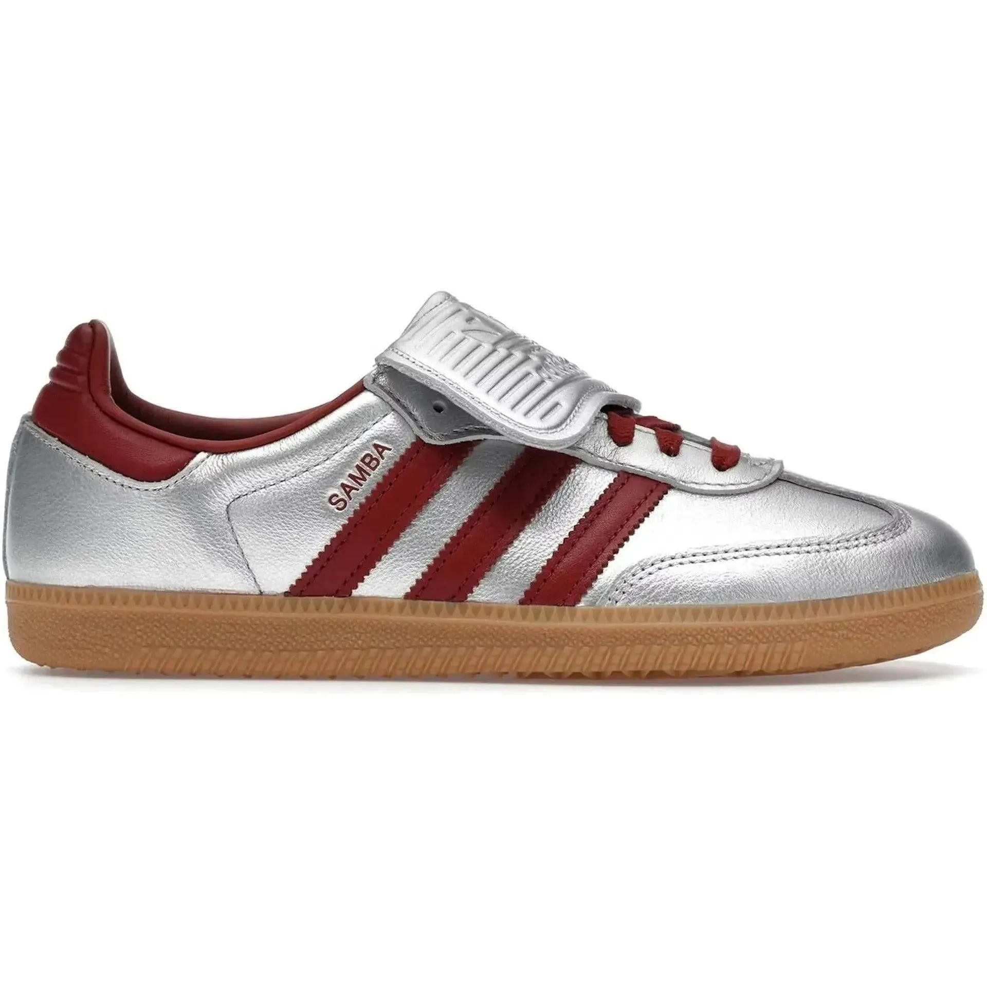 adidas Samba LT Silver Metallic Ruby Gum (Women’s)