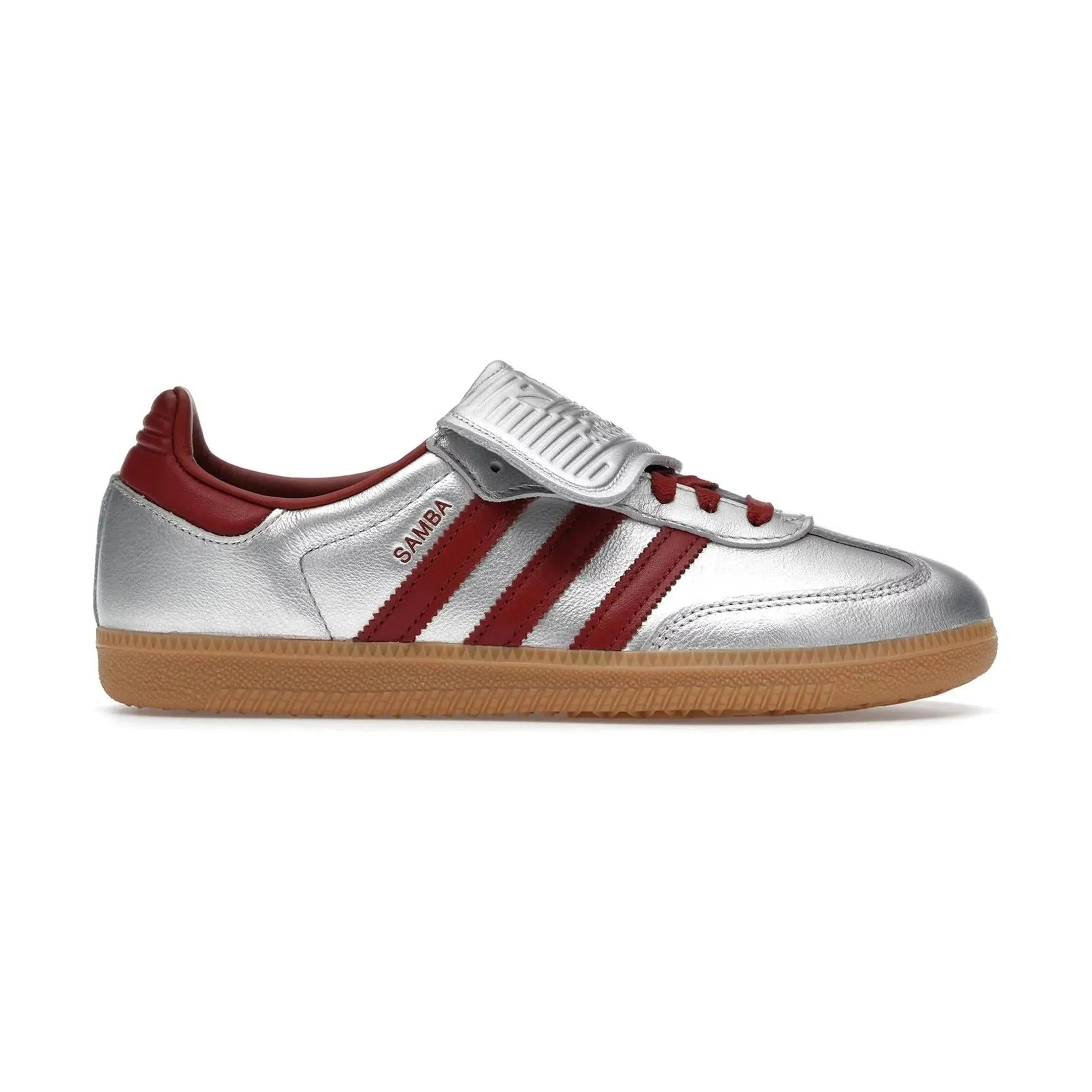 adidas Samba LT Silver Metallic Ruby Gum (Women’s)