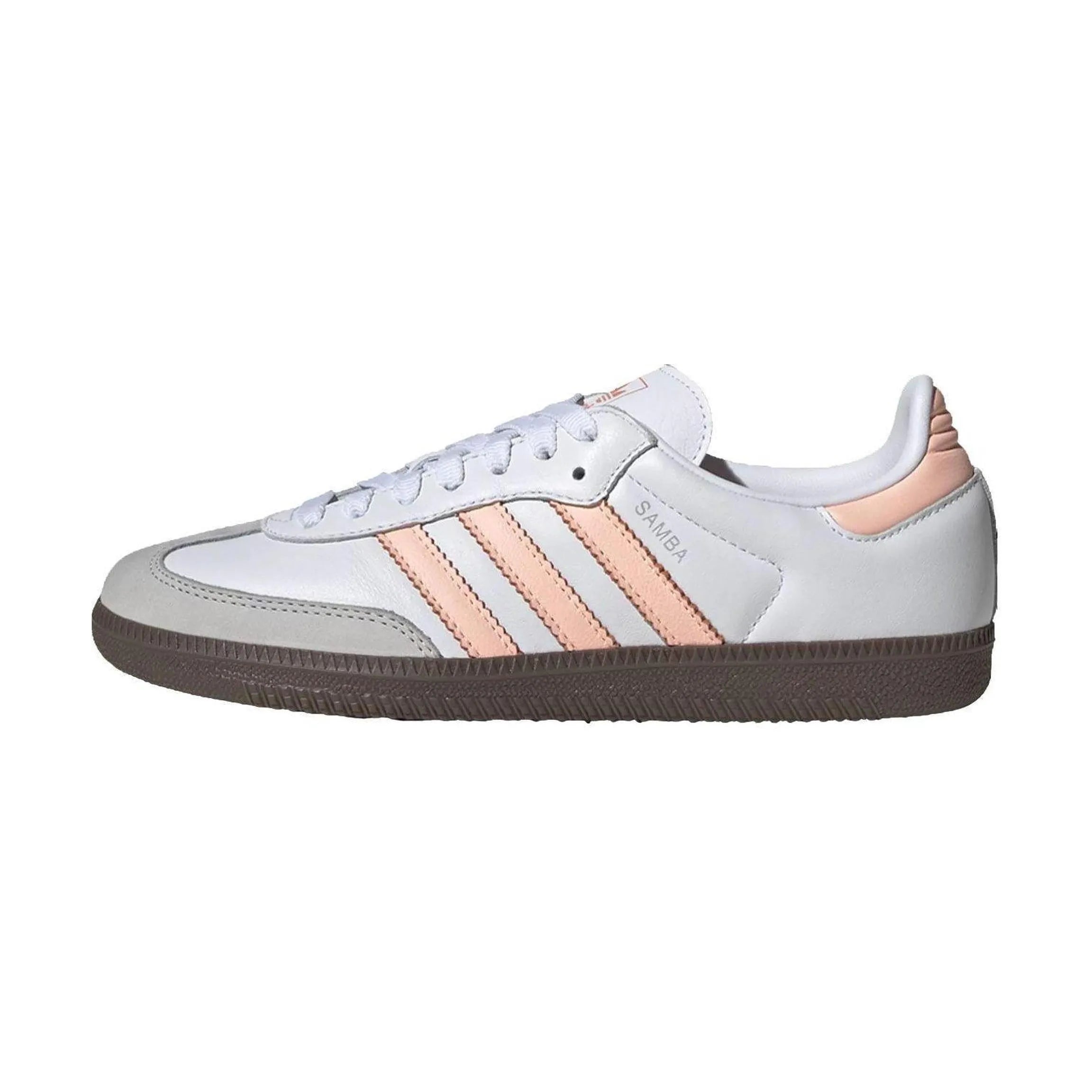adidas Samba OG Cloud White Clear Orange Semi Coral (Women's)