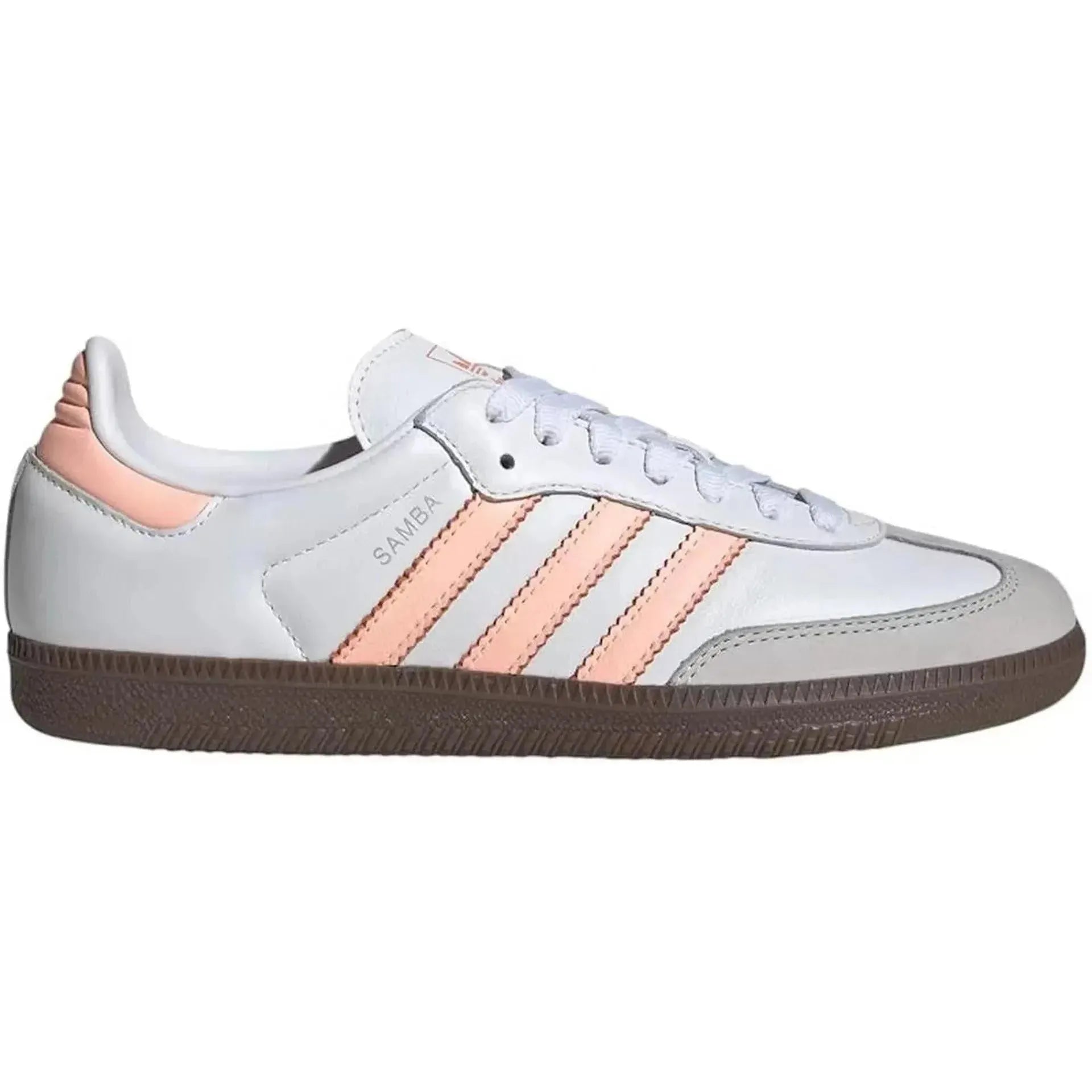 adidas Samba OG Cloud White Clear Orange Semi Coral (Women's)