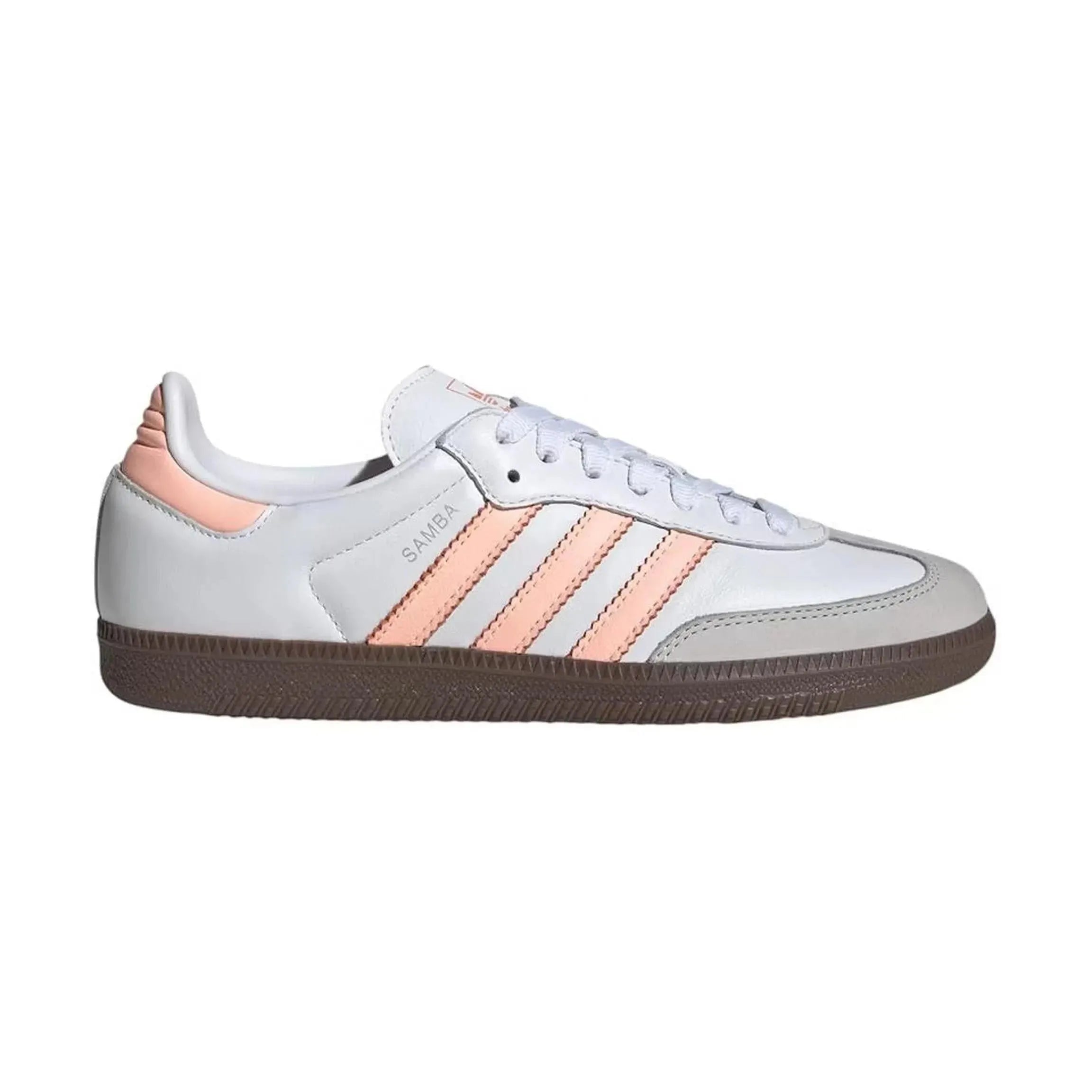 adidas Samba OG Cloud White Clear Orange Semi Coral (Women's)