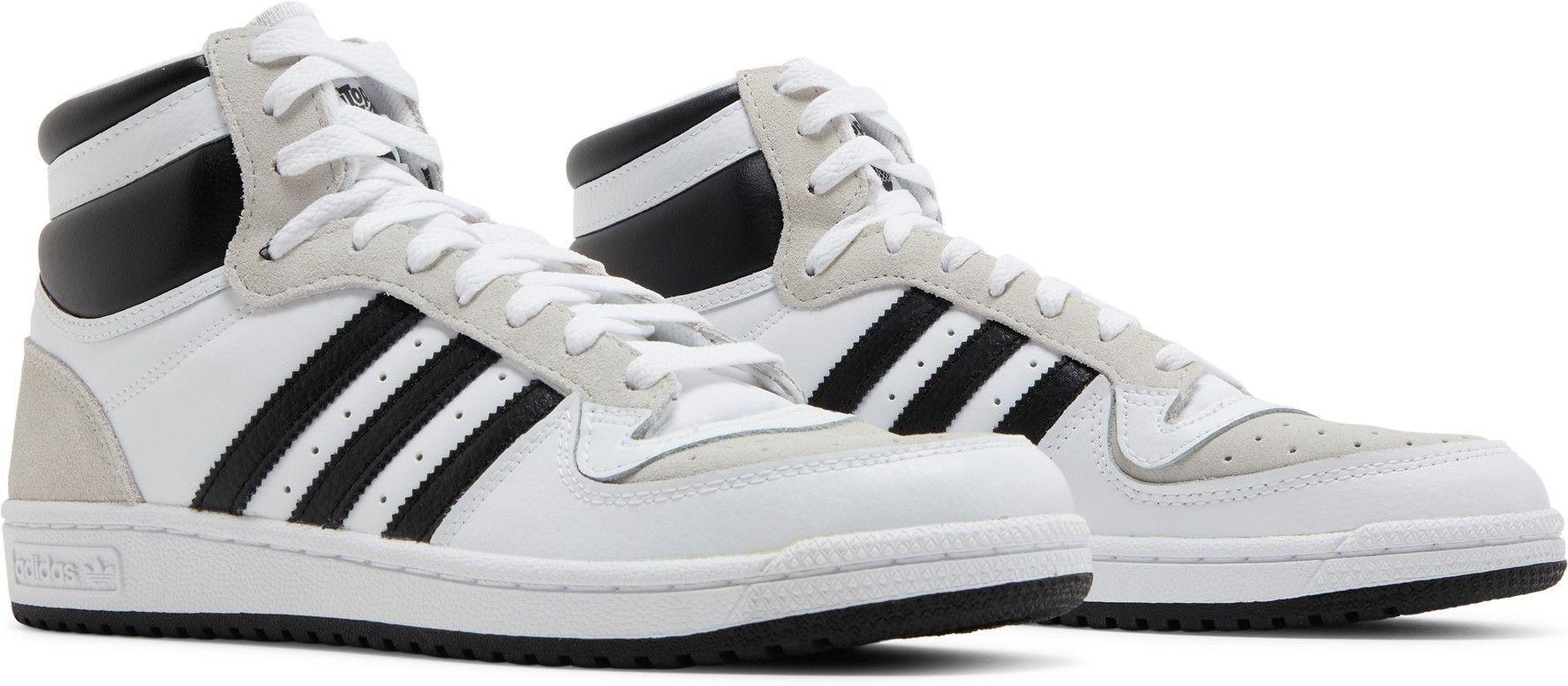 adidas Top Ten Hi White Black Taupe