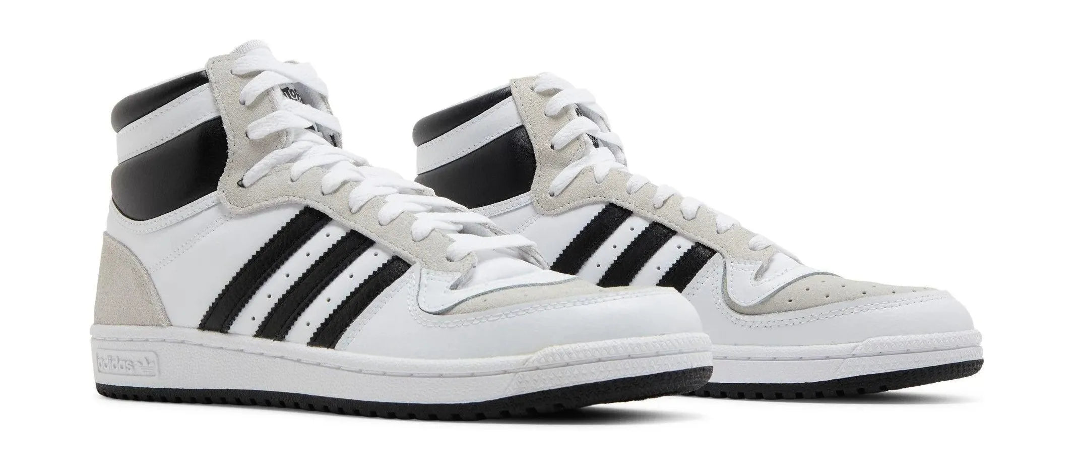 adidas Top Ten Hi White Black Taupe