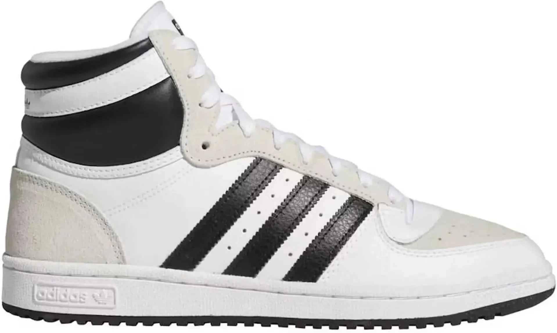 adidas Top Ten Hi White Black Taupe