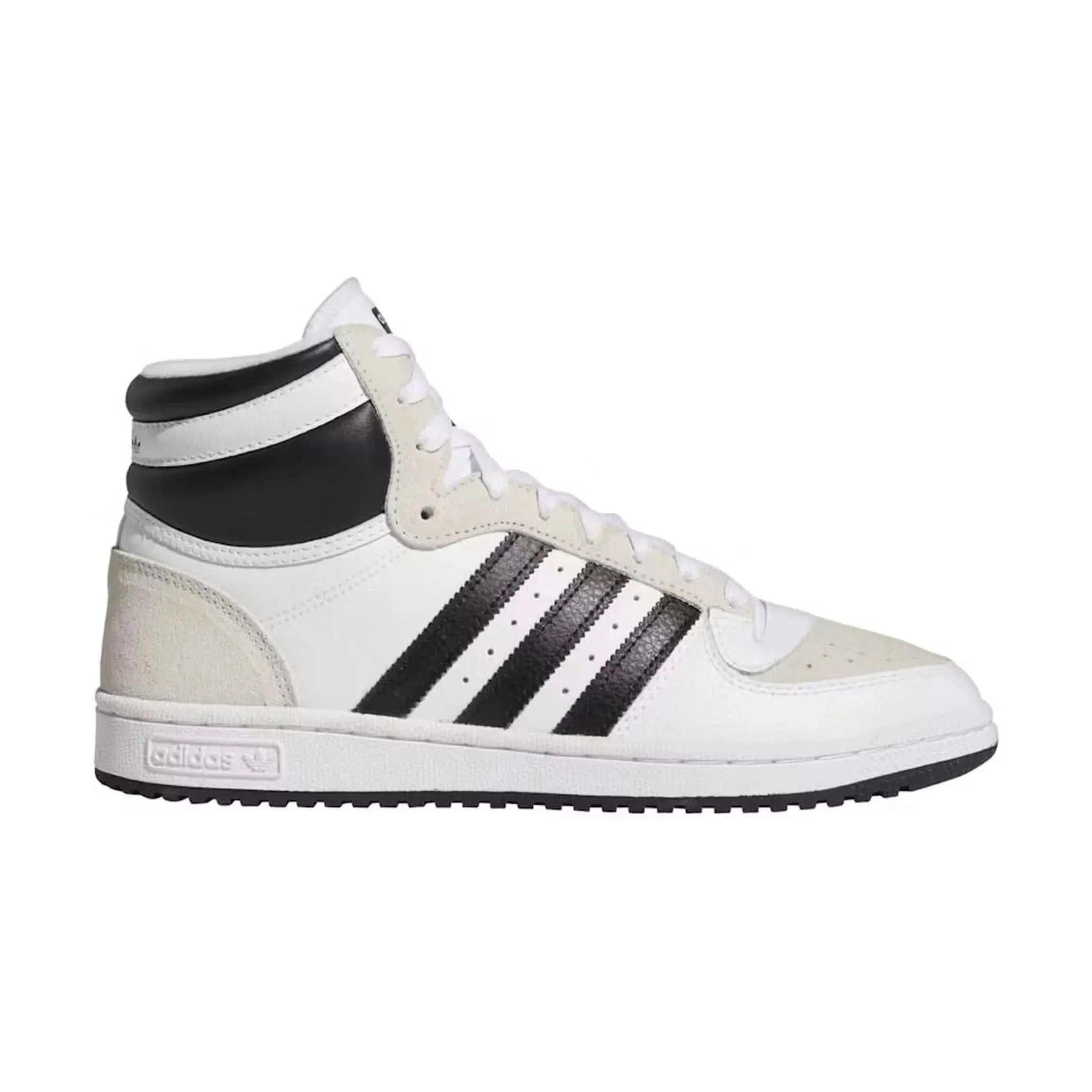 adidas Top Ten Hi White Black Taupe