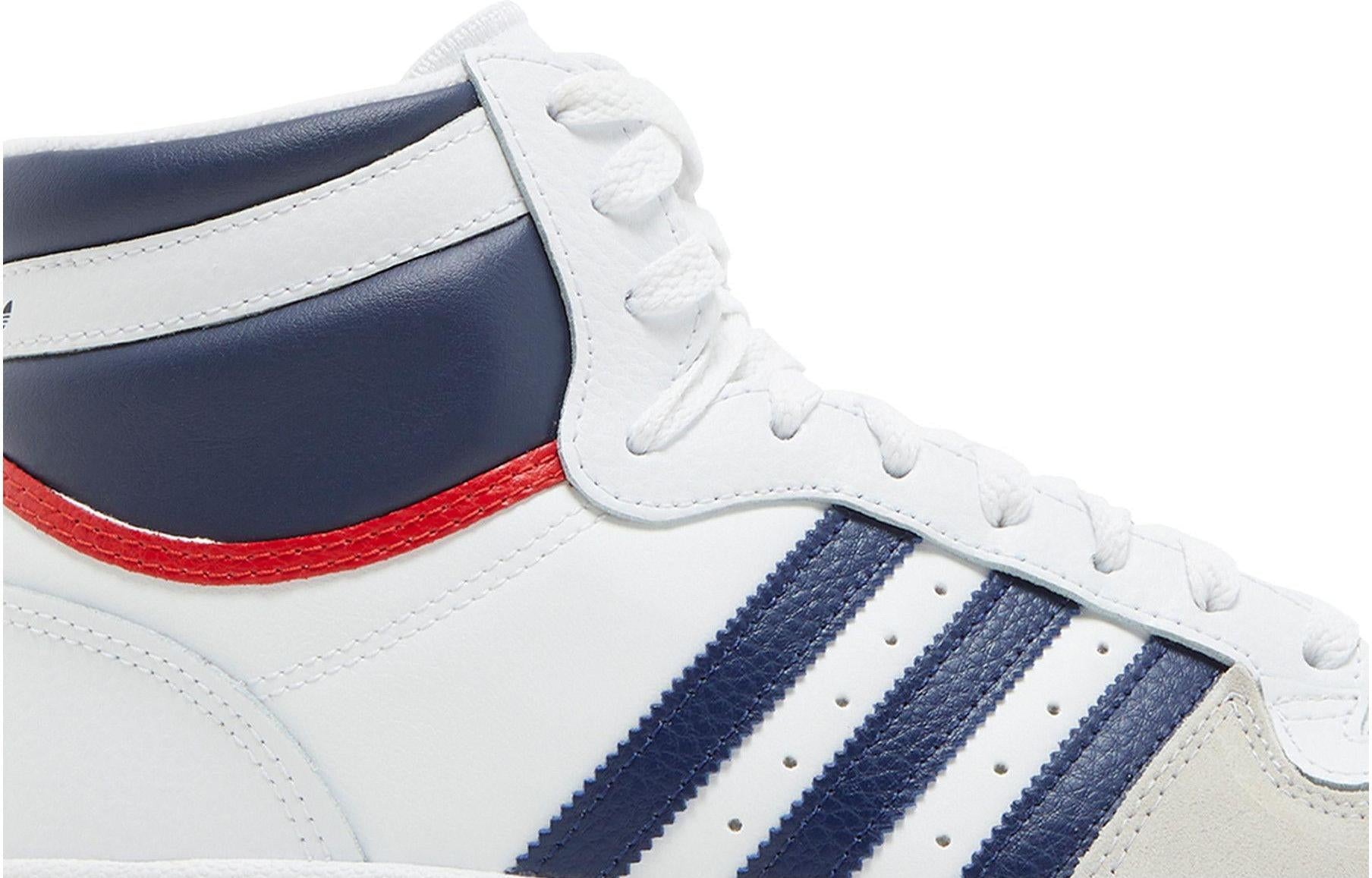adidas Top Ten Hi White Navy Red