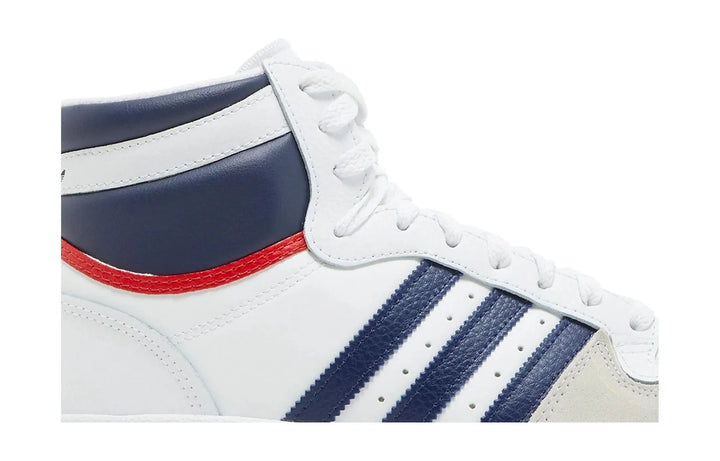 adidas Top Ten Hi White Navy Red