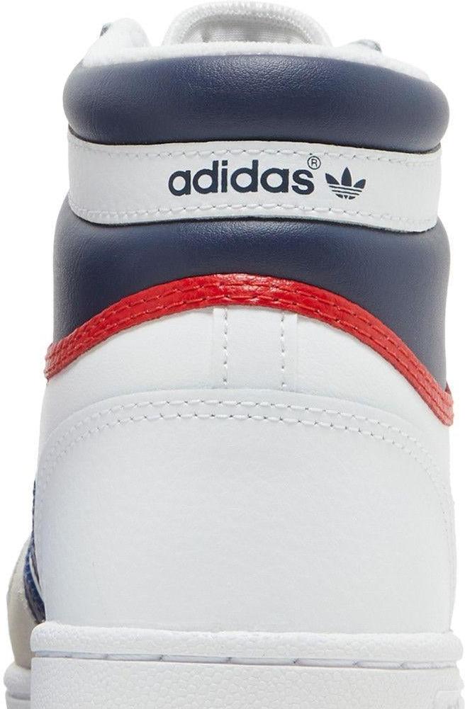 adidas Top Ten Hi White Navy Red