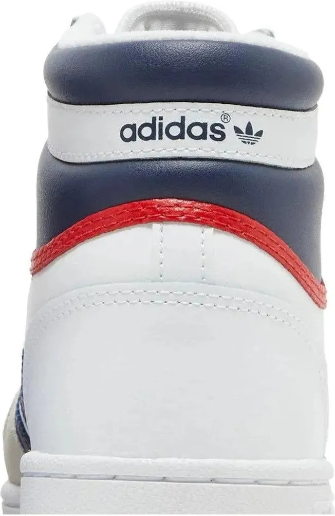 adidas Top Ten Hi White Navy Red