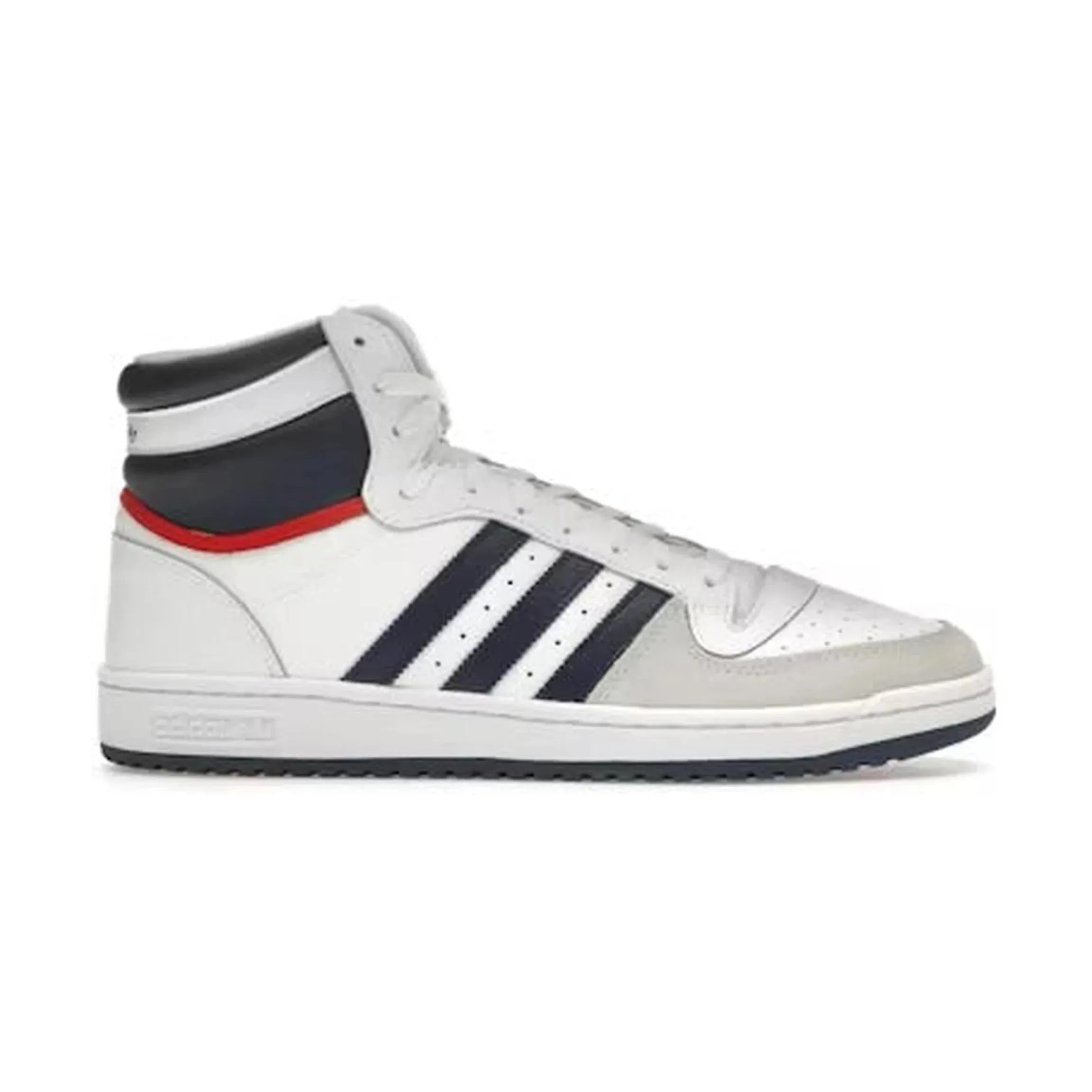 adidas Top Ten Hi White Navy Red