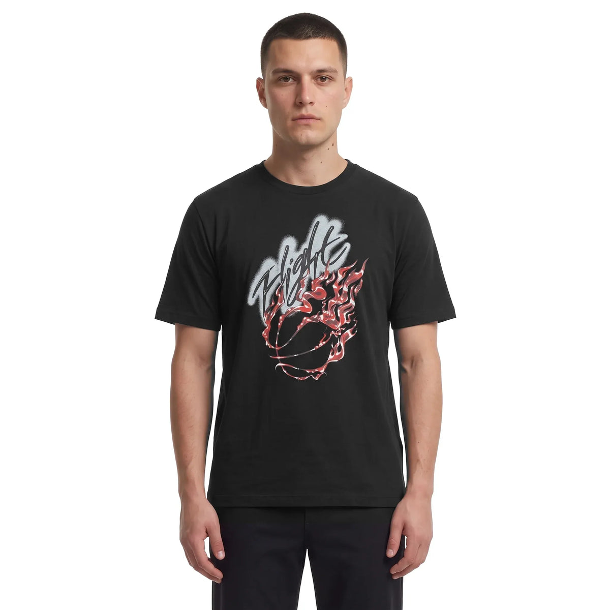 Air Jordan x Travis Scott Flight Graphic T-Shirt 'Black'