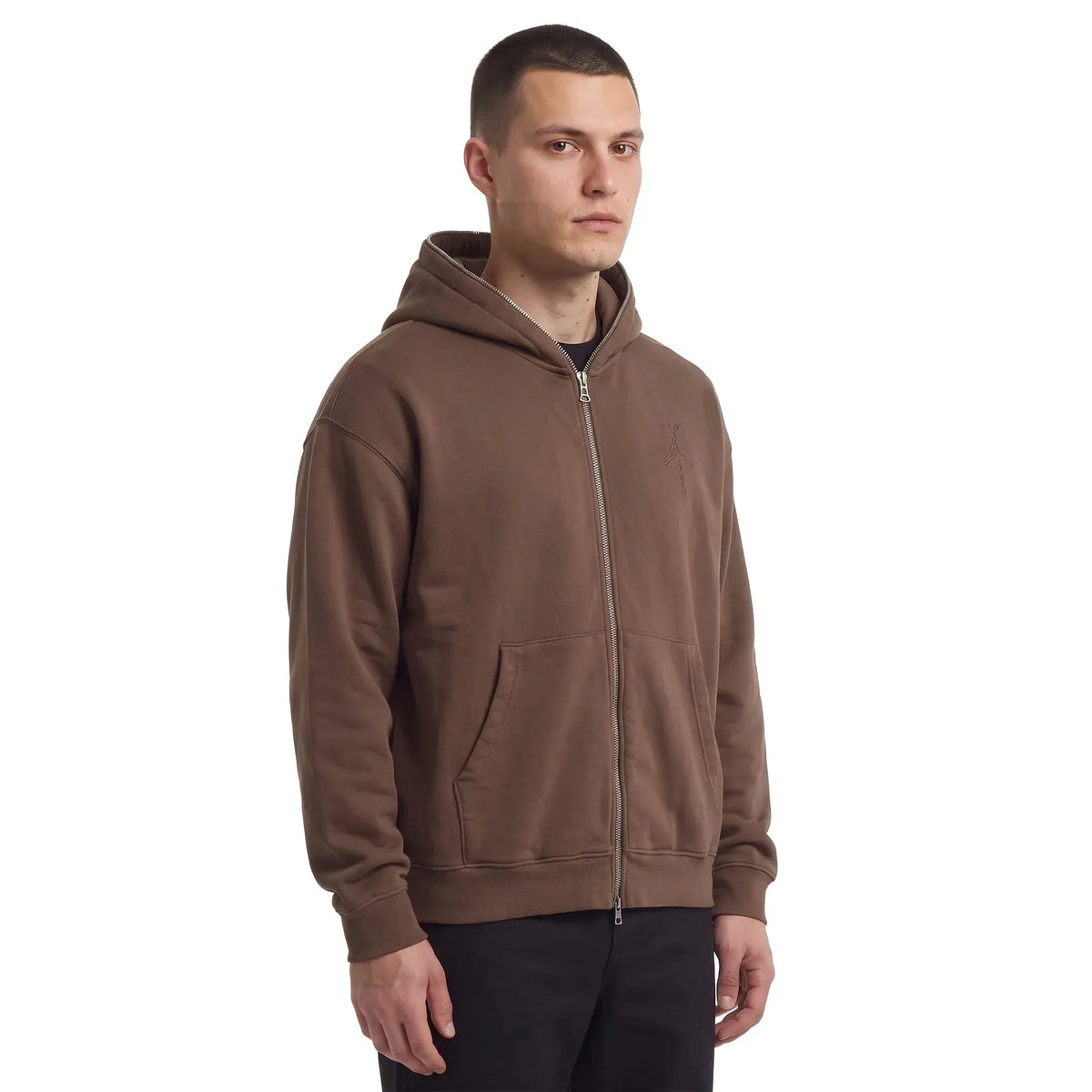 Air Jordan x Travis Scott Full-Zip Hoodie Brown