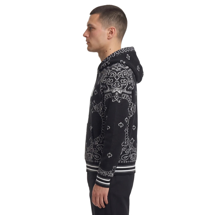 AMIRI Black Bandana B-Ball Hoodie