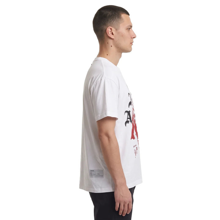 Amiri X Wes Lang Solar King White T-Shirt