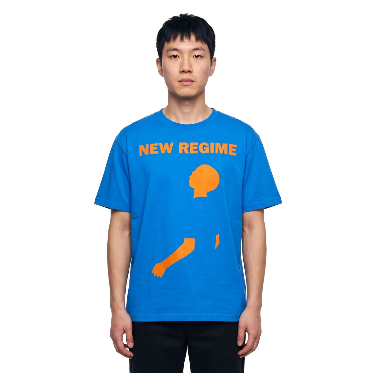 Atelier New regime Golden Child T-Shirt Dynastie Blue