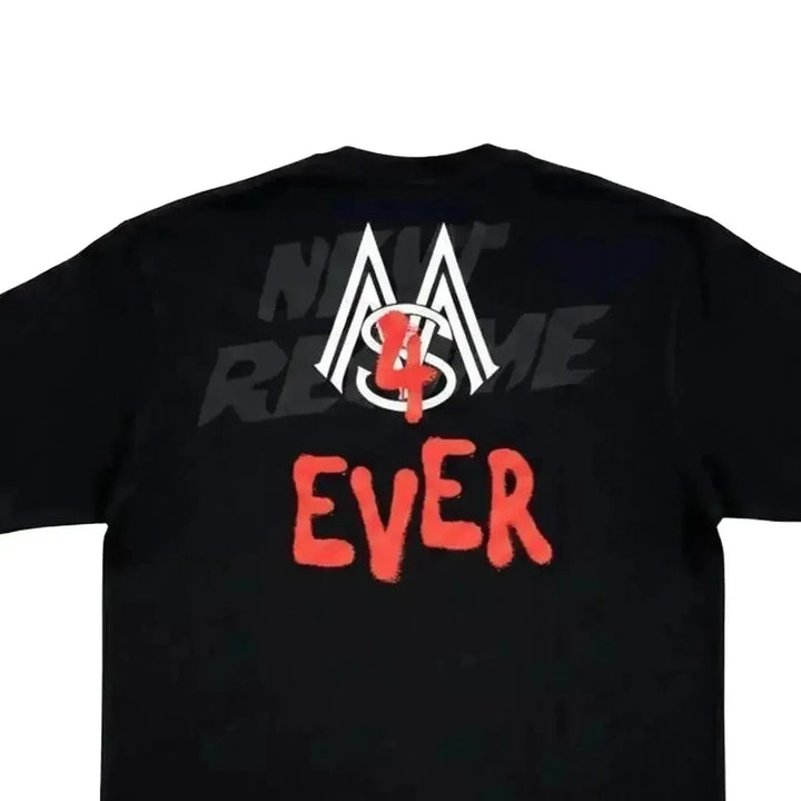 Atelier New Regime x MMS 4 EVER Black T-Shirt