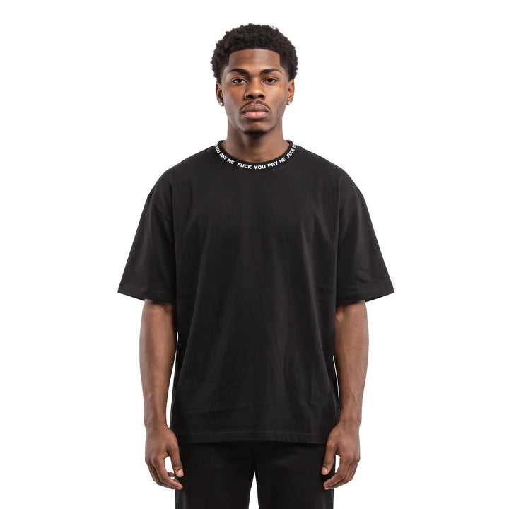 Atelier New Regime x MMS New Era Fuck You Pay me T-Shirt Black