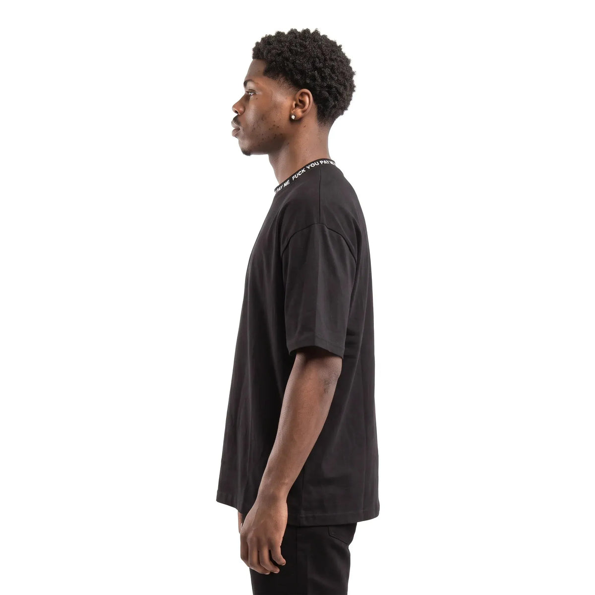 Atelier New Regime x MMS New Era Fuck You Pay me T-Shirt Black
