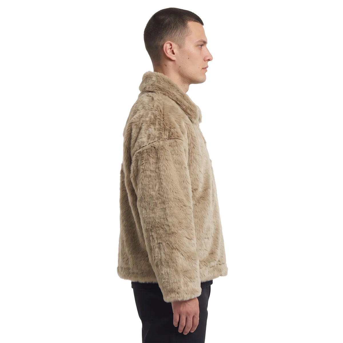 Bape x Don Toliver Faux Fur Jacket