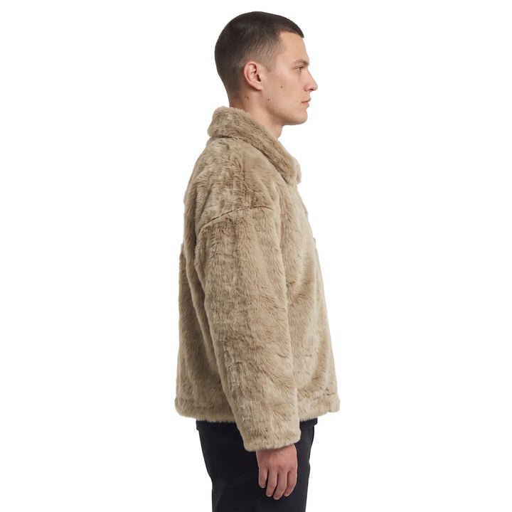 Bape x Don Toliver Faux Fur Jacket