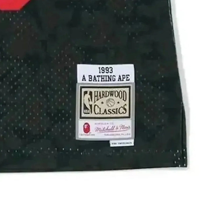 BAPE x Mitchell & Ness Miami Heat Jersey Black