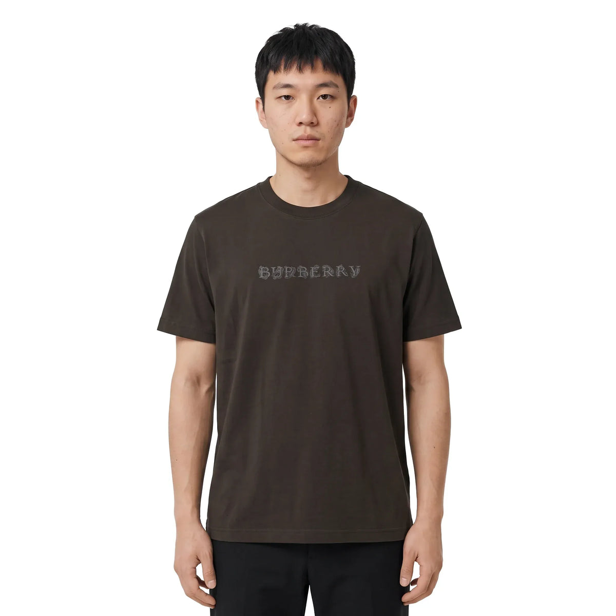 Burberry Paisley Logo Black T-Shirt