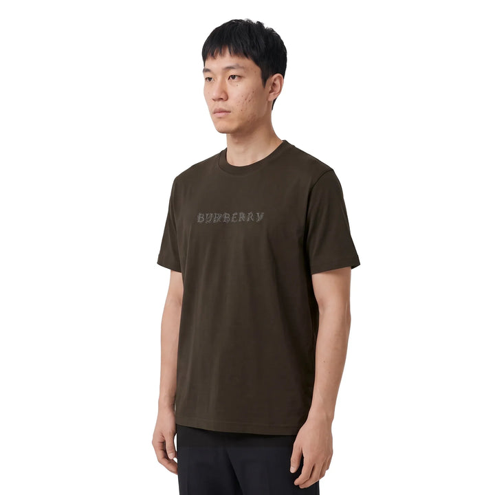 Burberry Paisley Logo Black T-Shirt