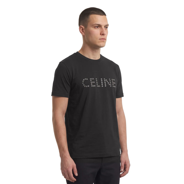 Celine Studded Logo Black T-shirt