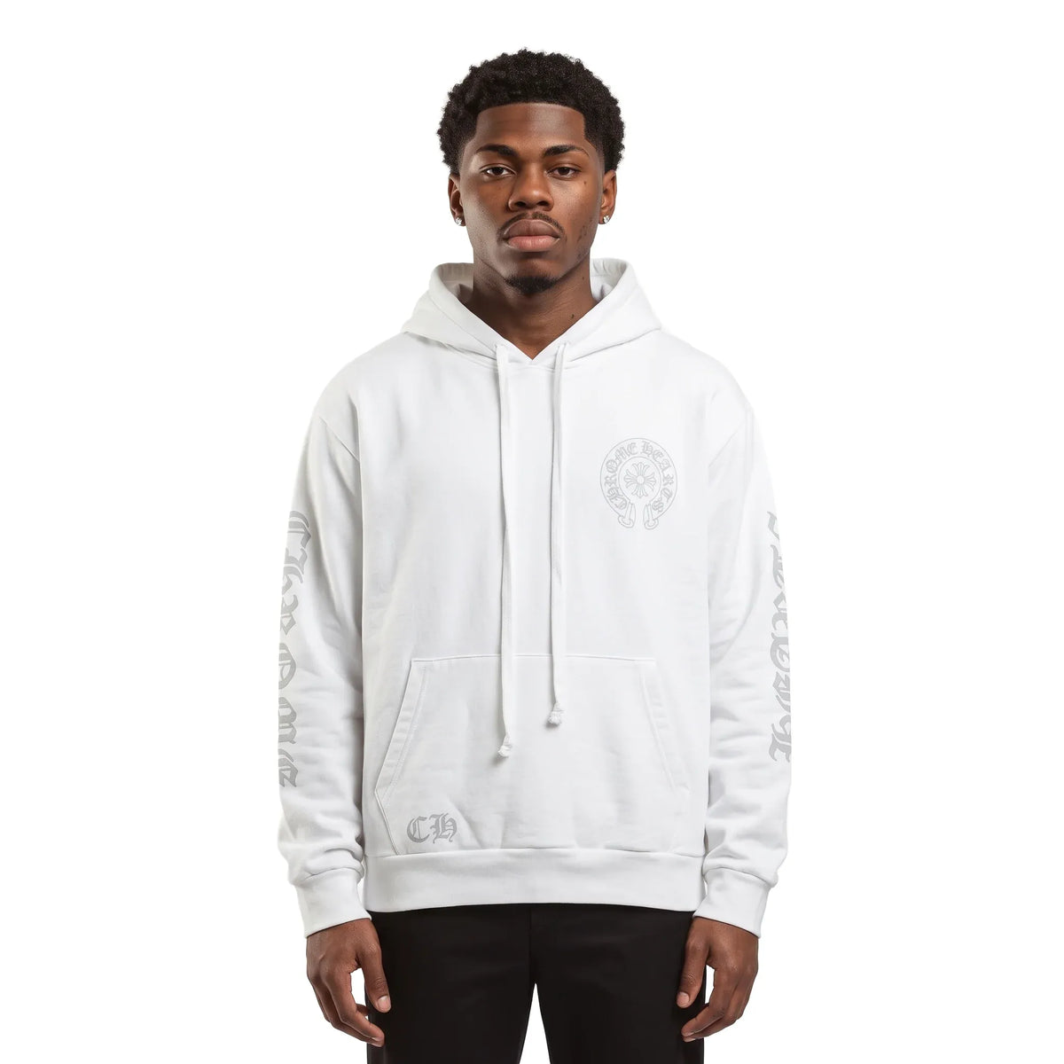 Chrome Hearts Miami Exclusive
 Chrome Hoodie 'White/Grey'
