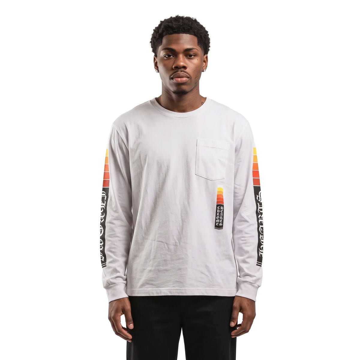 Chrome Hearts Boost Longsleeve White Hollywood