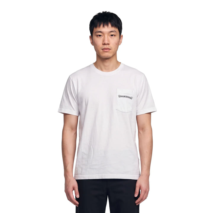 Chrome Hearts St Barth Exclusive Anchor Cross T-Shirt White