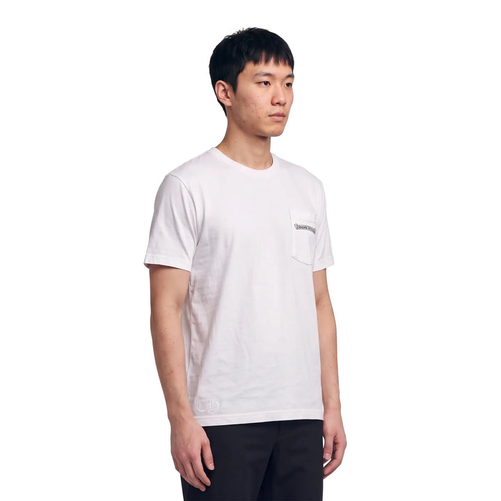 Chrome Hearts St Barth Exclusive Anchor Cross T-Shirt White