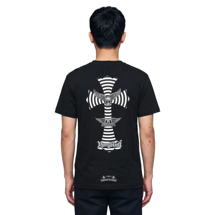 Chrome Hearts Foti X Youngblud X Aerosmith Black T-Shirt