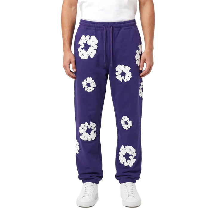 Denim Tears Cotton Wreath Sweatpants Purple