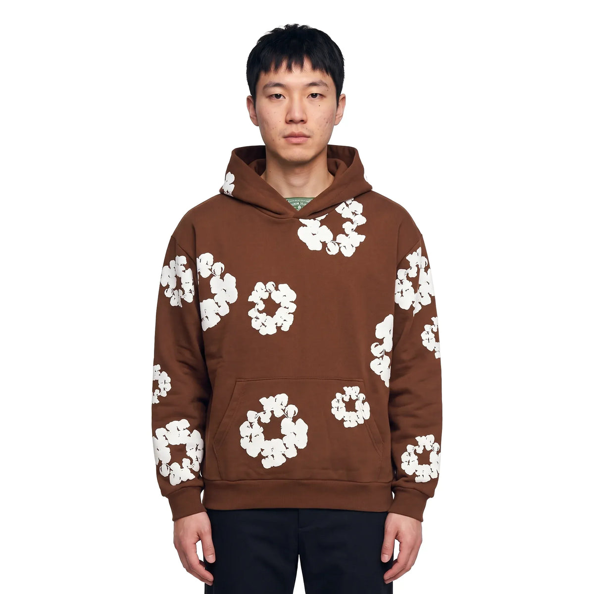 Denim Tears Cotton Wreath Sweatshirt Brown