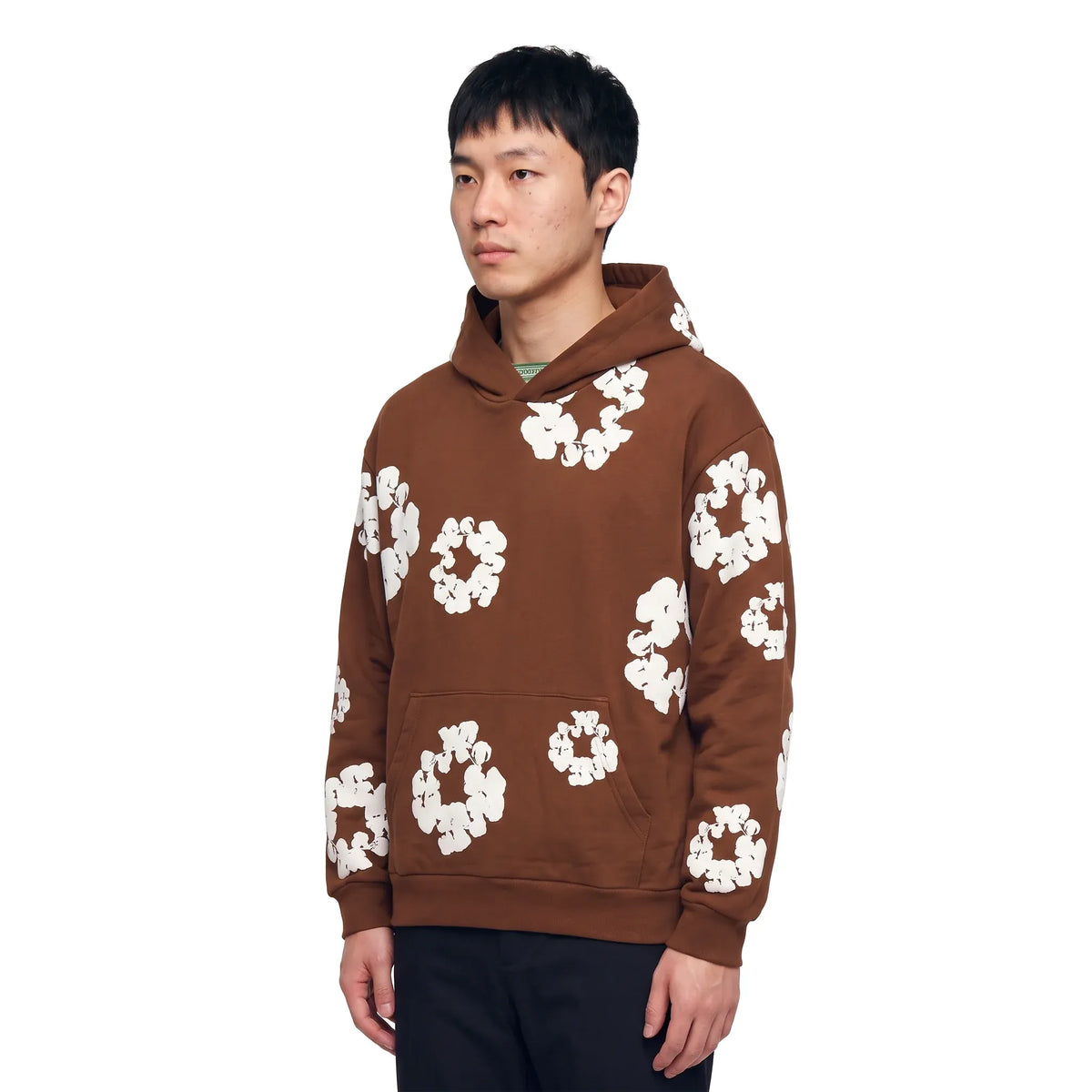 Denim Tears Cotton Wreath Sweatshirt Brown