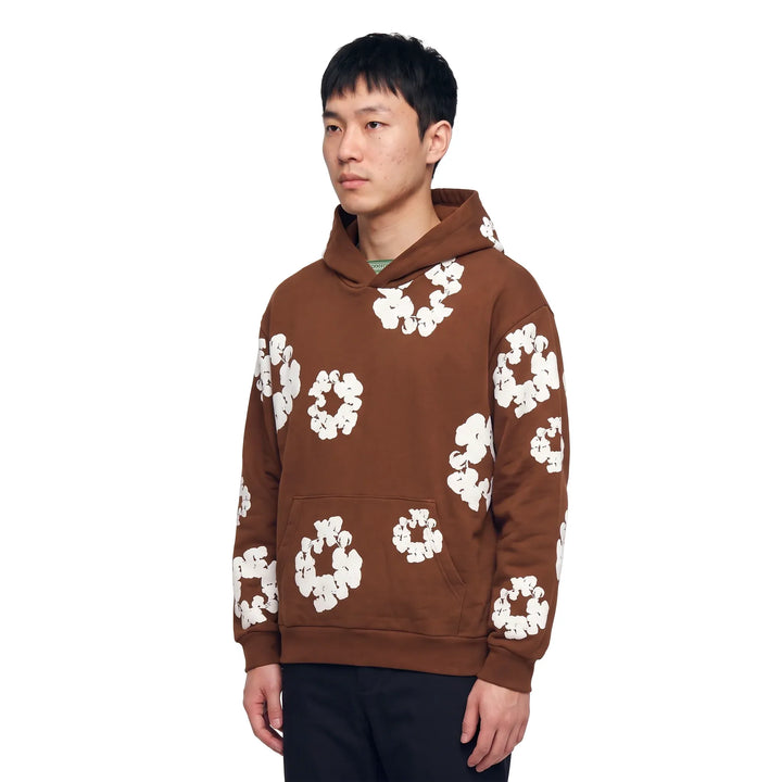 Denim Tears Cotton Wreath Sweatshirt Brown