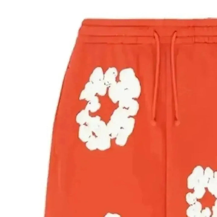 Denim Tears The Cotton Wreath Sweatpants Orange