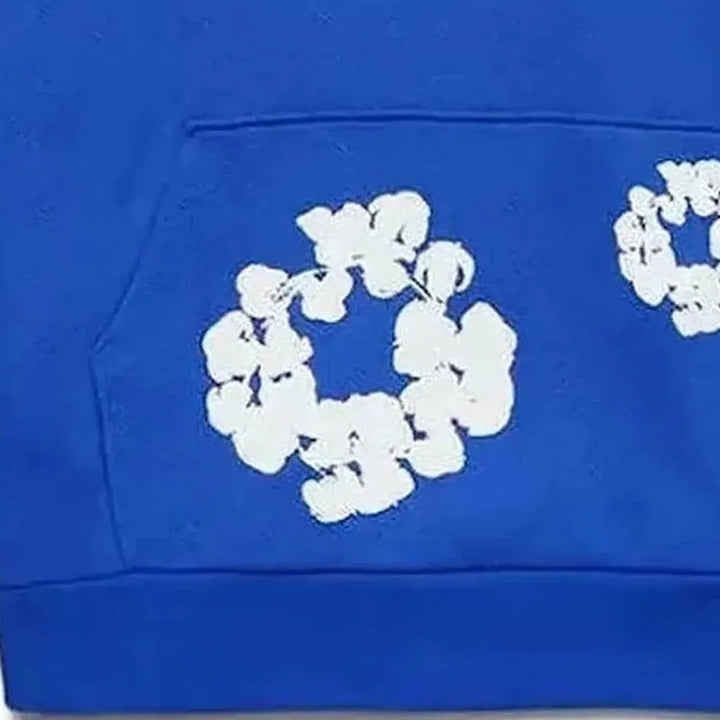 Denim Tears The Cotton Wreath Sweatshirt Blue
