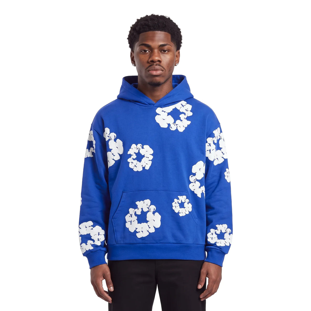 Denim Tears The Cotton Wreath Sweatshirt Blue