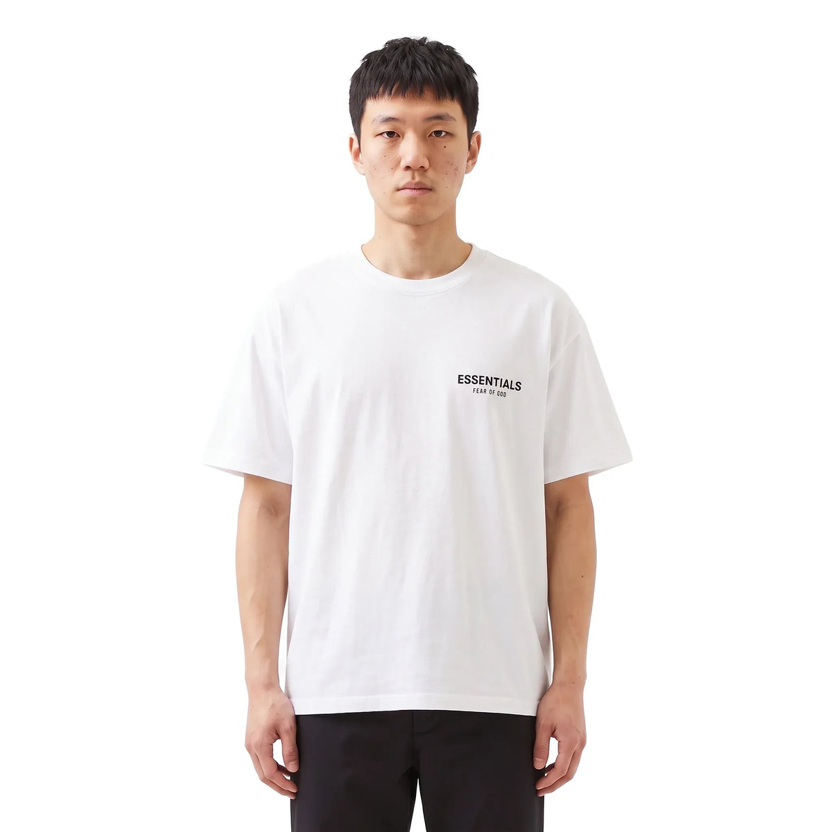 Fear of God Essentials Classic Short Sleeve Tee Bright White