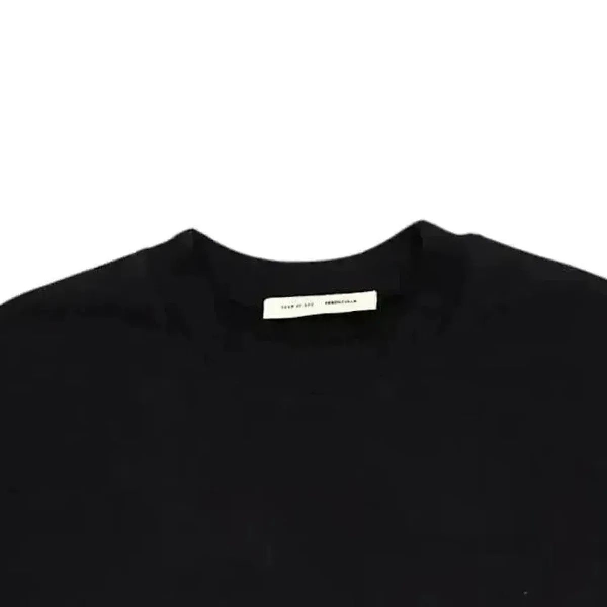 Fear of God Essentials Classic Short Sleeve Tee Jet Black (SS25)