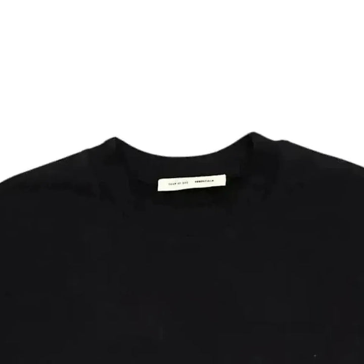 Fear of God Essentials Classic Short Sleeve Tee Jet Black (SS25)
