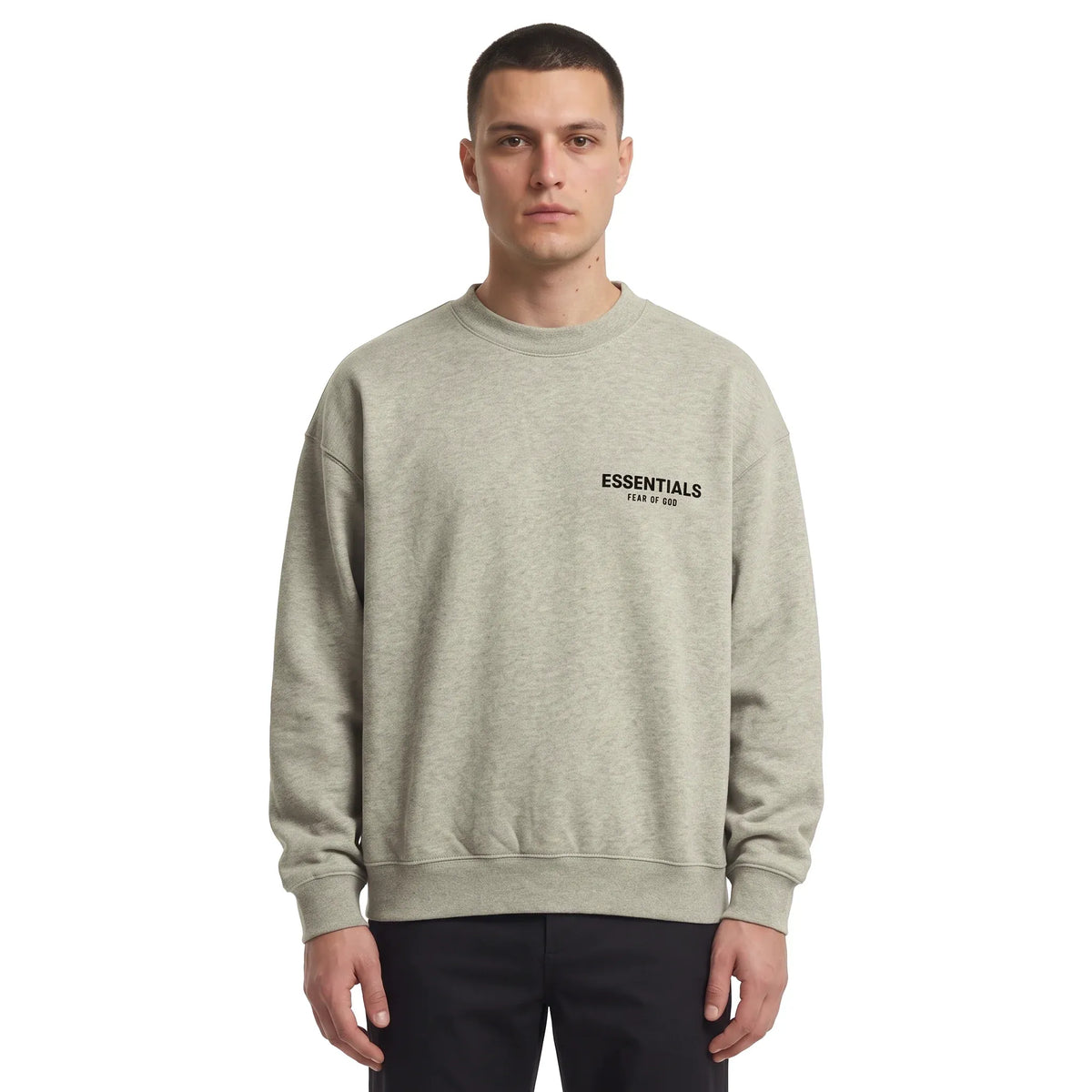 Fear of God Essentials Crewneck Dark Oatmeal