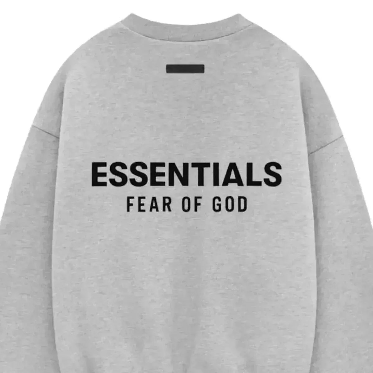 Fear of God Essentials Fleece Crewneck Light Heather Gray