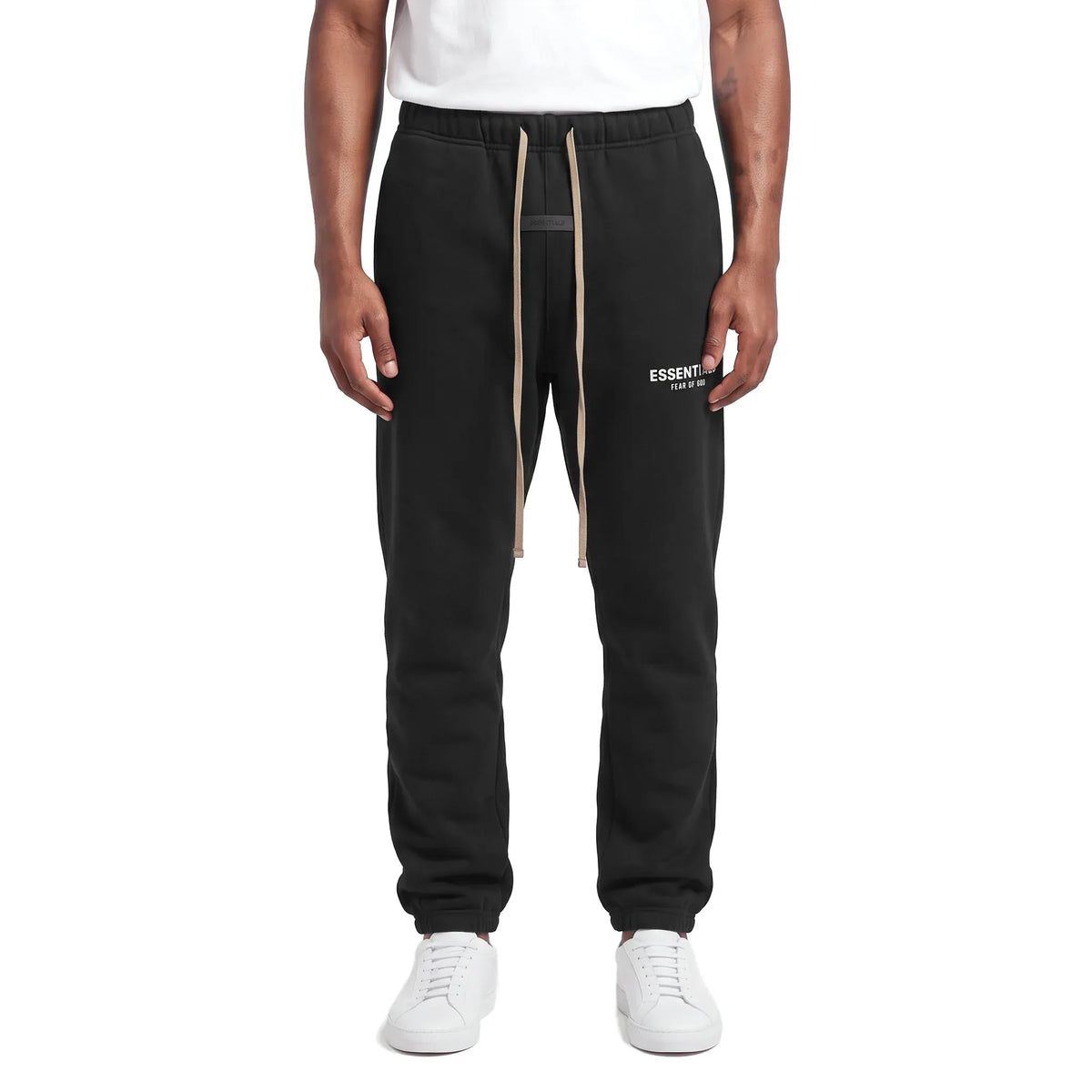 Fear of God Essentials Fleece Essential Sweatpant (FW24) Jet Black