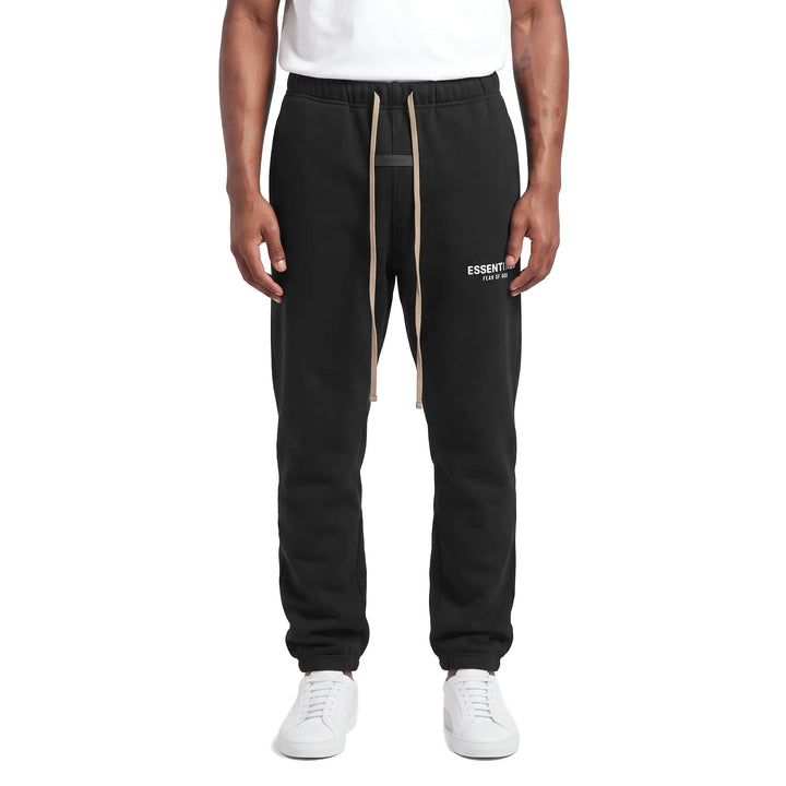 Fear of God Essentials Fleece Essential Sweatpant (FW24) Jet Black