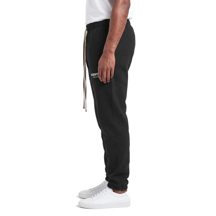 Fear of God Essentials Fleece Essential Sweatpant (FW24) Jet Black